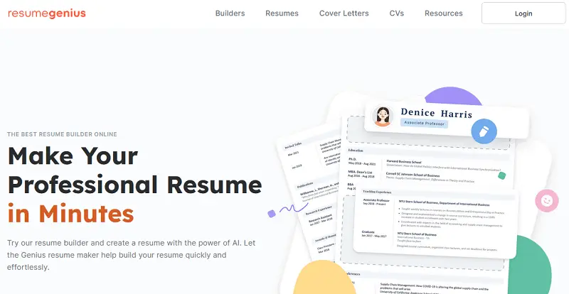 Resume Genius Resume Genius